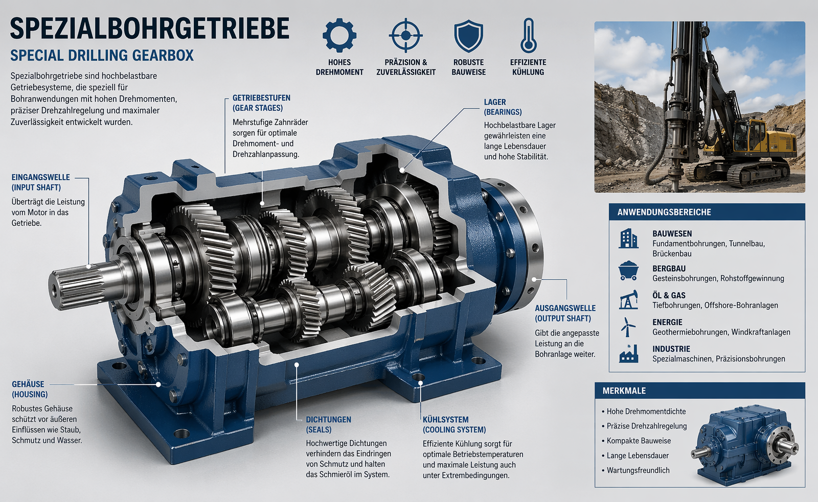 Spezialbohrgetriebe: A Complete Guide to Specialized Drilling Gearboxes