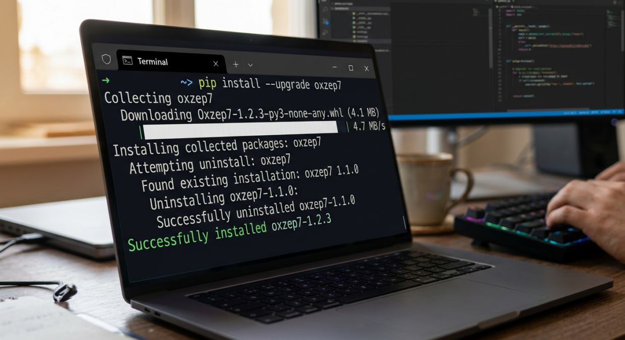 Upgrade Oxzep7 Python